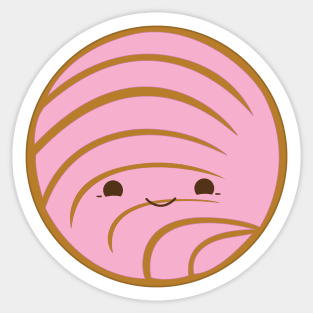 Pink Concha Pan Dulce (Mexican Sweet Bread) Sticker